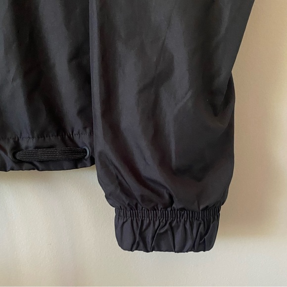 Adidas 3 Stripes Black and White Snap buttons Lightweight Boxy Jacket - Picture 6 of 8